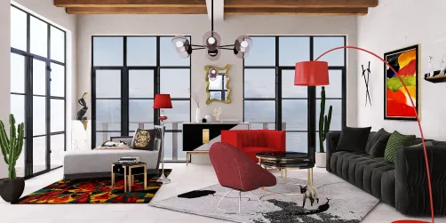 salon rouge et noir 