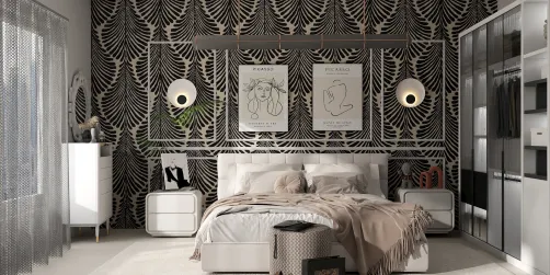 Proyecto 10*Picasso room🩶🤍🖤🕋