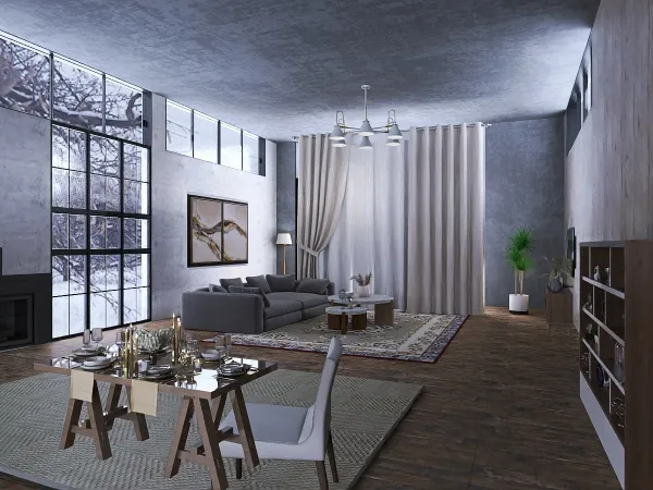 Professional interior design created with Homestyler 3D design software