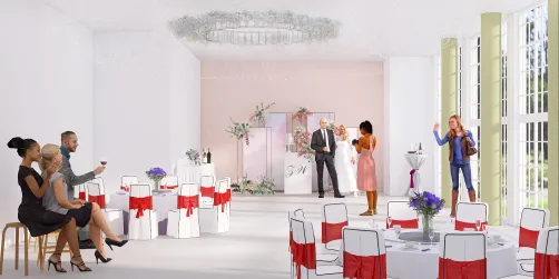 A wedding starting!!!!💍