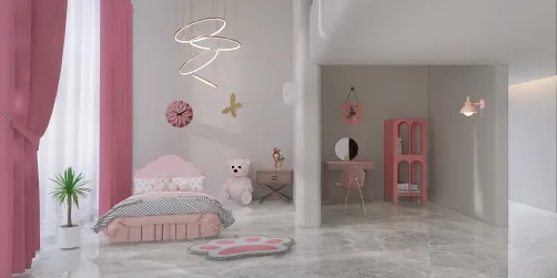 This Is Room Pink And White