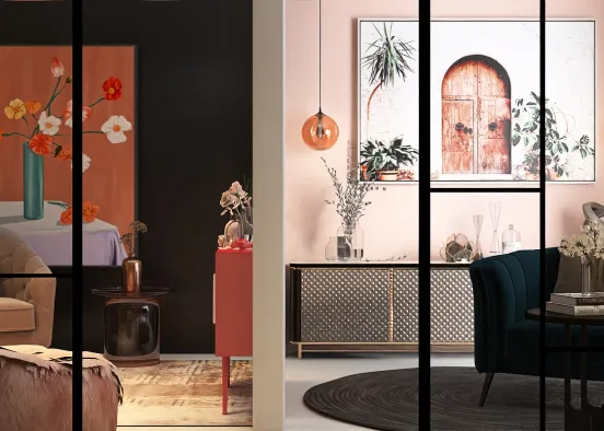 # Different twins Renderização de Design