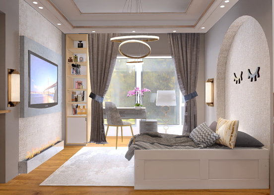 Bedroom by Ivana Design Rendering