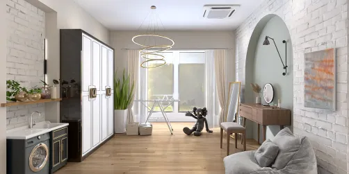 Laundry and changing room