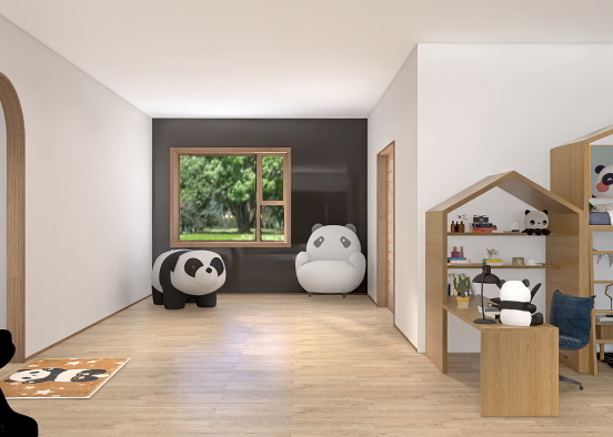 I ❤️ Pandas! 🐼  Design Rendering