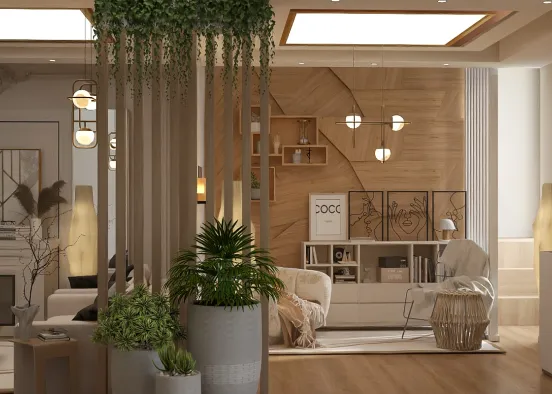 # dream living space Визуализация дизайна