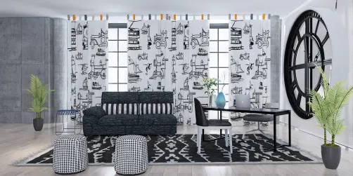 Industrial Home Office.