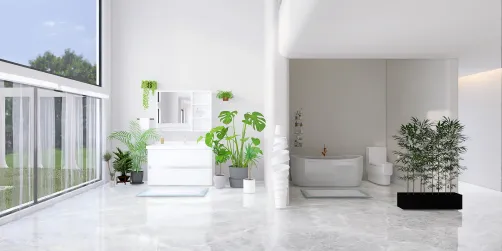 Greenery Bathroom