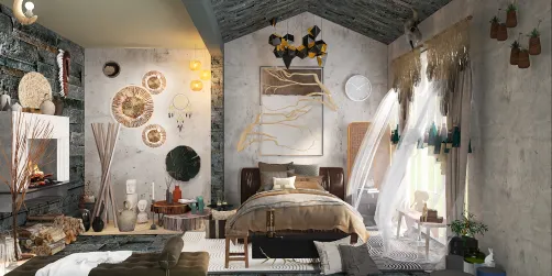 rustic room
