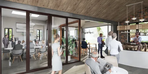 Hybrid office space 