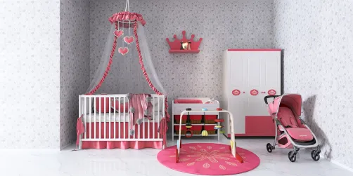 Quarto de menina mundo Rosa💖