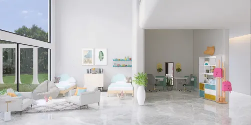 Twin girls bedroom 