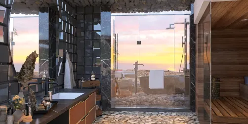 bagno vista mare