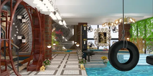 Poolside getaway 