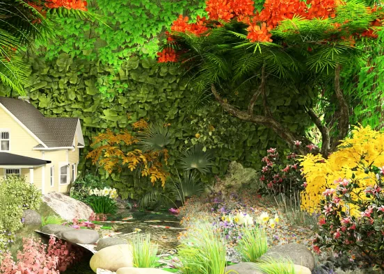 # Cottage getaway Renderização de Design