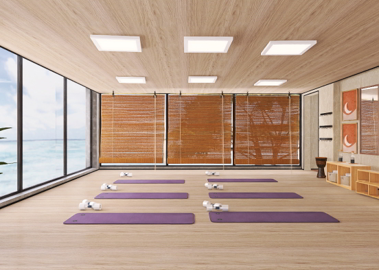 Yoga studio  Design Rendering
