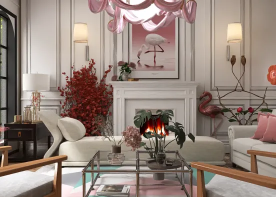 # Living room 🌸🌸 Renderização de Design
