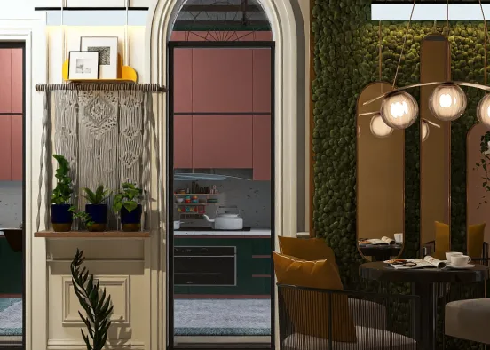 # Simple break for the kitchen corner 👌🏻 Renderização de Design