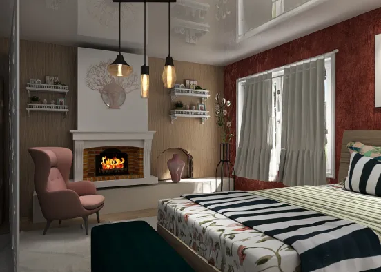 # bedroom Renderização de Design