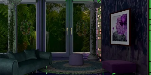 Private Personal Green Room Retreat
