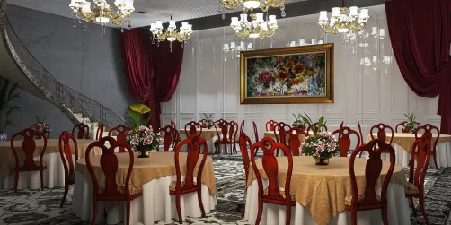 Luxury ballroom 