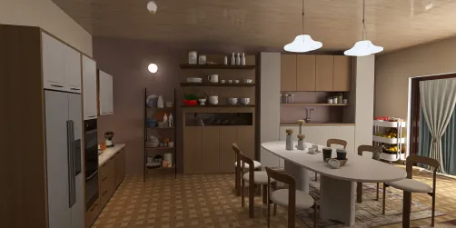 Cozy living and dining room ✨️ 🥰