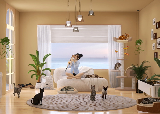 The Cat Lady Design Rendering
