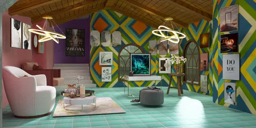 please come to my attic art gallery 