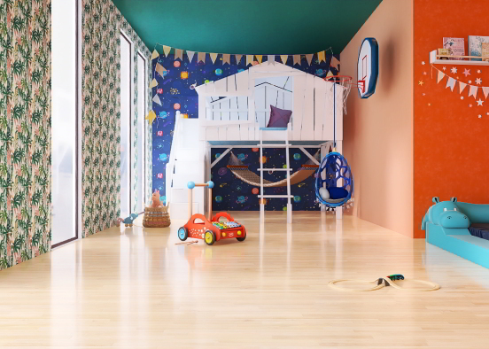 Perfect playroom  Design Rendering