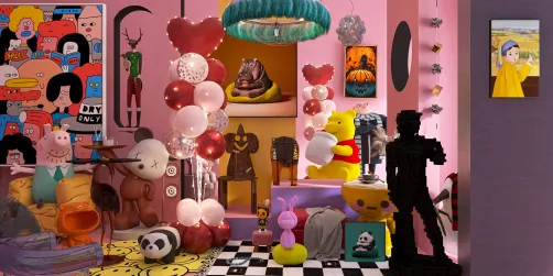 Circus Storeroom, Clown Section 
