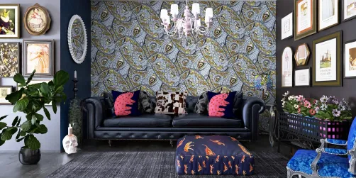 Whimsigoth Living Room 🔮💀