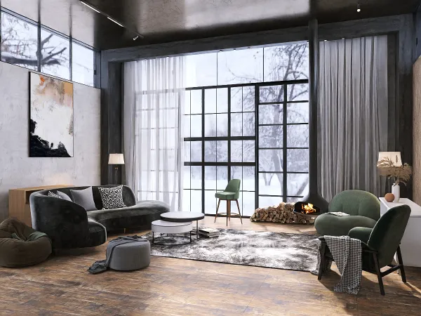 Professional interior design created with Homestyler 3D design software