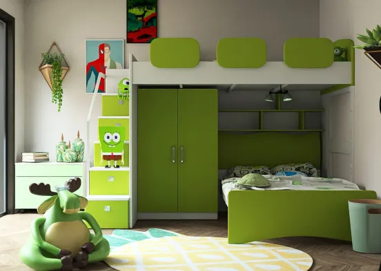 children's room  Design Rendering