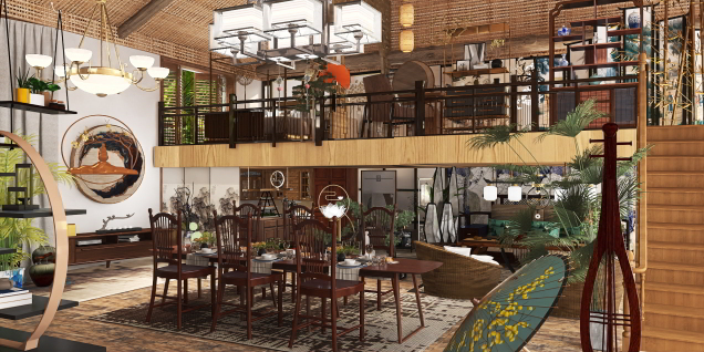 ⛩🌿🥢🏺🏠 Traditional Loft