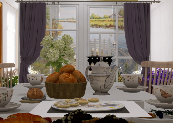 the village... Design Rendering