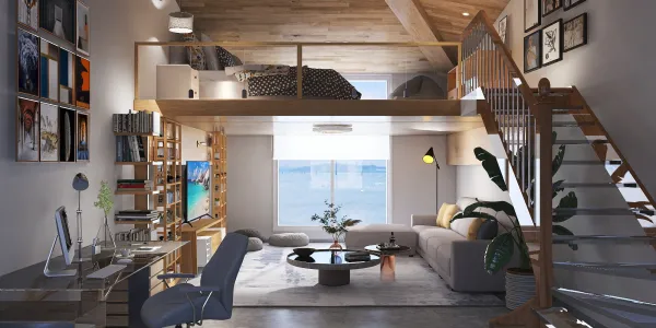 Professional interior design created with Homestyler 3D design software