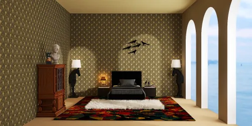 Back rooms bed