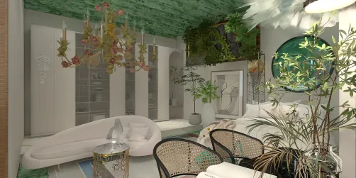 studio bedroom and livingroom 