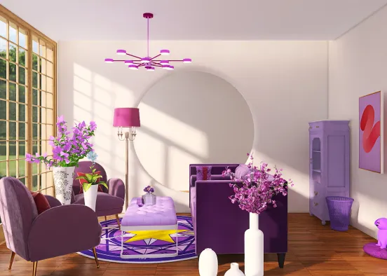 Living in Purple Design Rendering