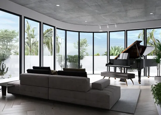 Dream beach house  Design Rendering