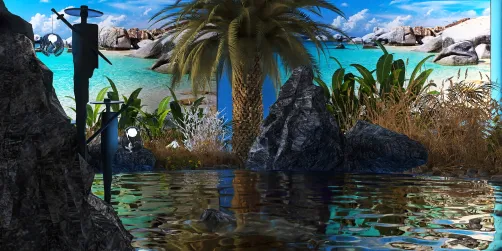 Hidden beach 