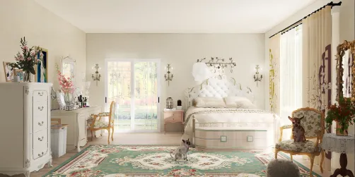Country bedroom