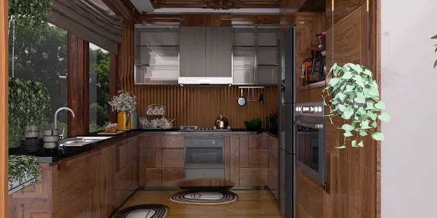 Wood kitchen - Modern design 🤎