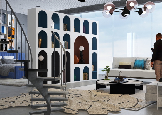 My loft with views!!, calm, comfort…  Design Rendering