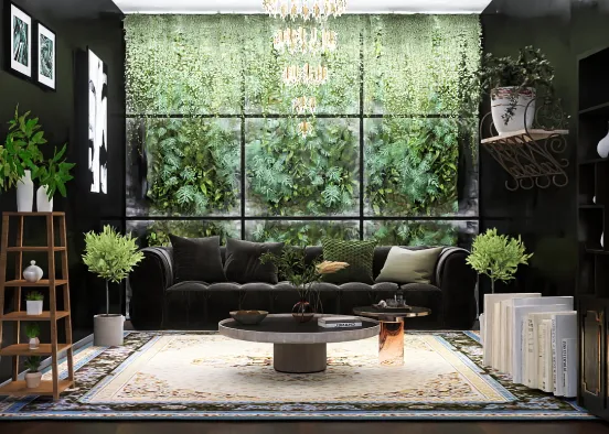 greenery lounge 💚 Design Rendering