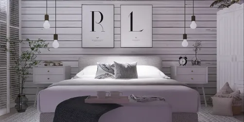 White bedroom