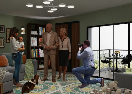 # Meeting their 1st Grandchild Визуализация дизайна