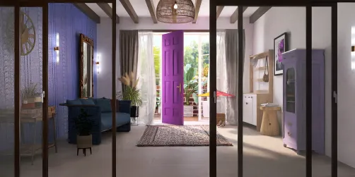 The back door