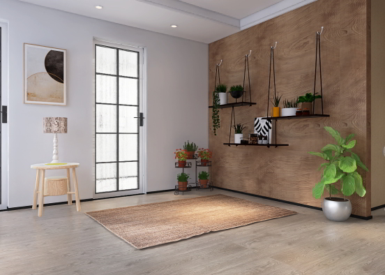 Country plant room Design Rendering