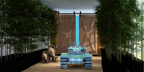 Jurassic park gate